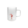 Cylindrical Glass Cup with Handle Made of High Borosilicate Glass YD-CPU-97