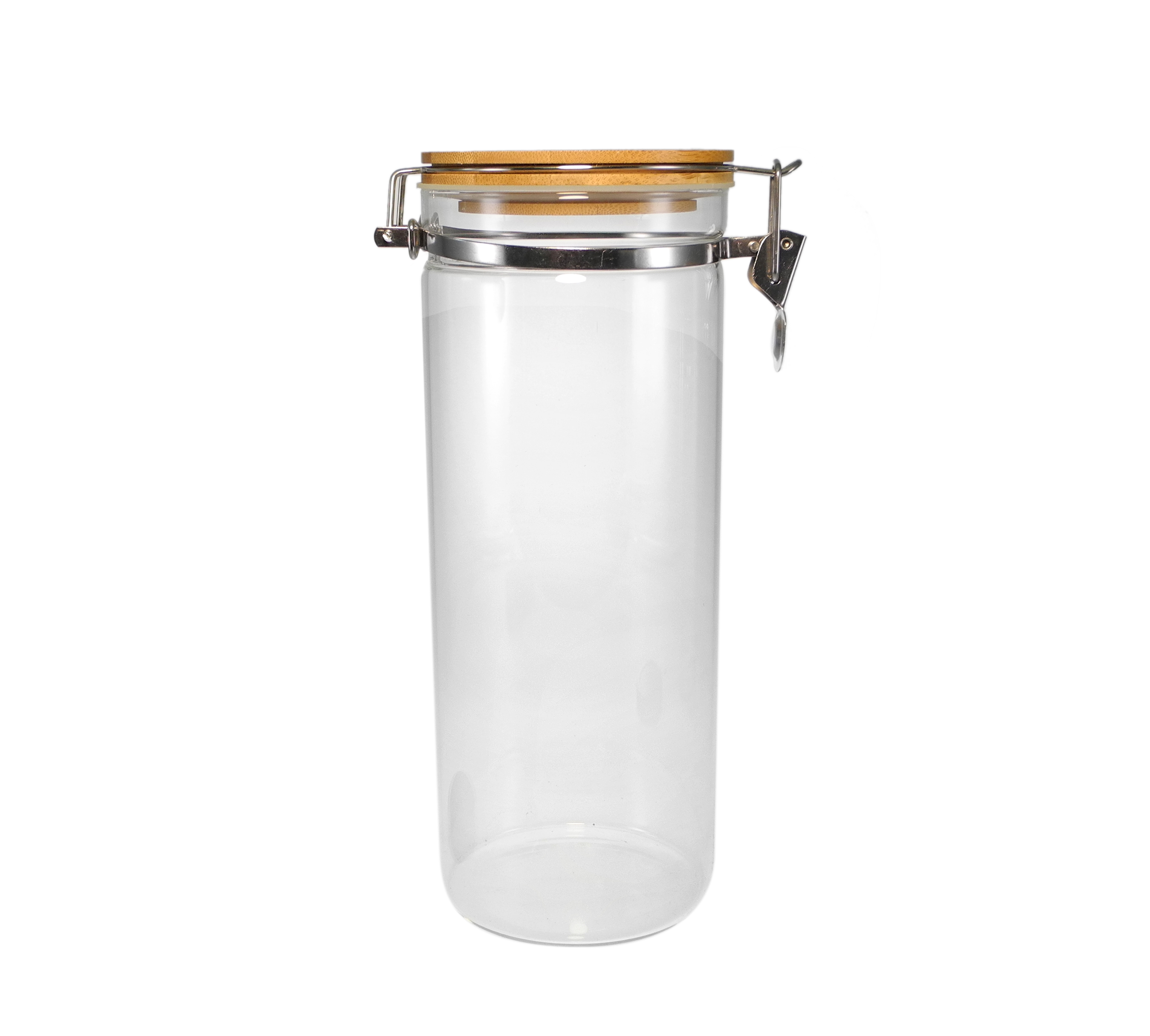 Wooden Sealed Cover with High Borosilicate Glass Storage Tank YD-STJ-106
