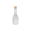 Vertical Striped Relief Glass Bottle YD-BOT-028