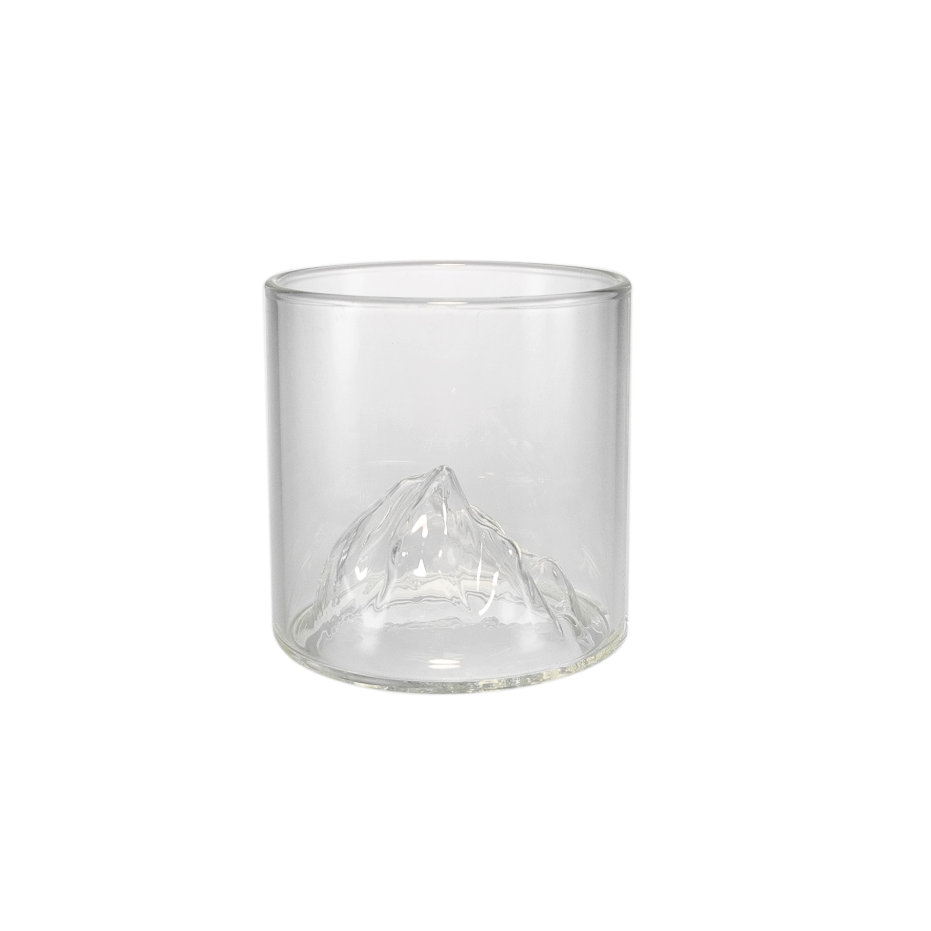 Internal Mountain-shaped High Borosilicate Glass Cup YD-CPU-112