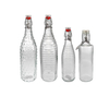 External Relief Glass Clasp Bottle YD-BOT-038