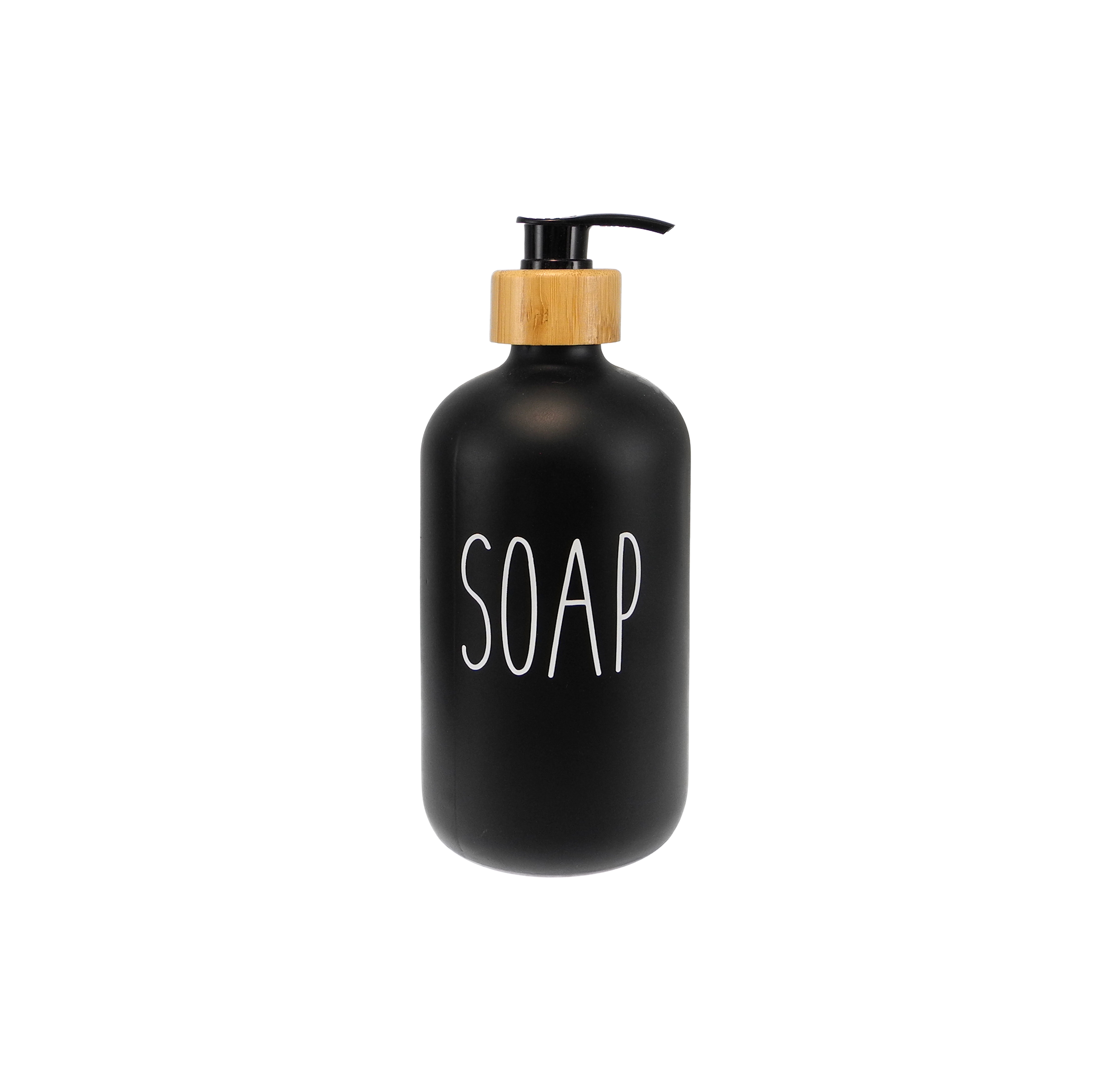 Black And White Pressing Head Bathroom Bottle YD-BC-030