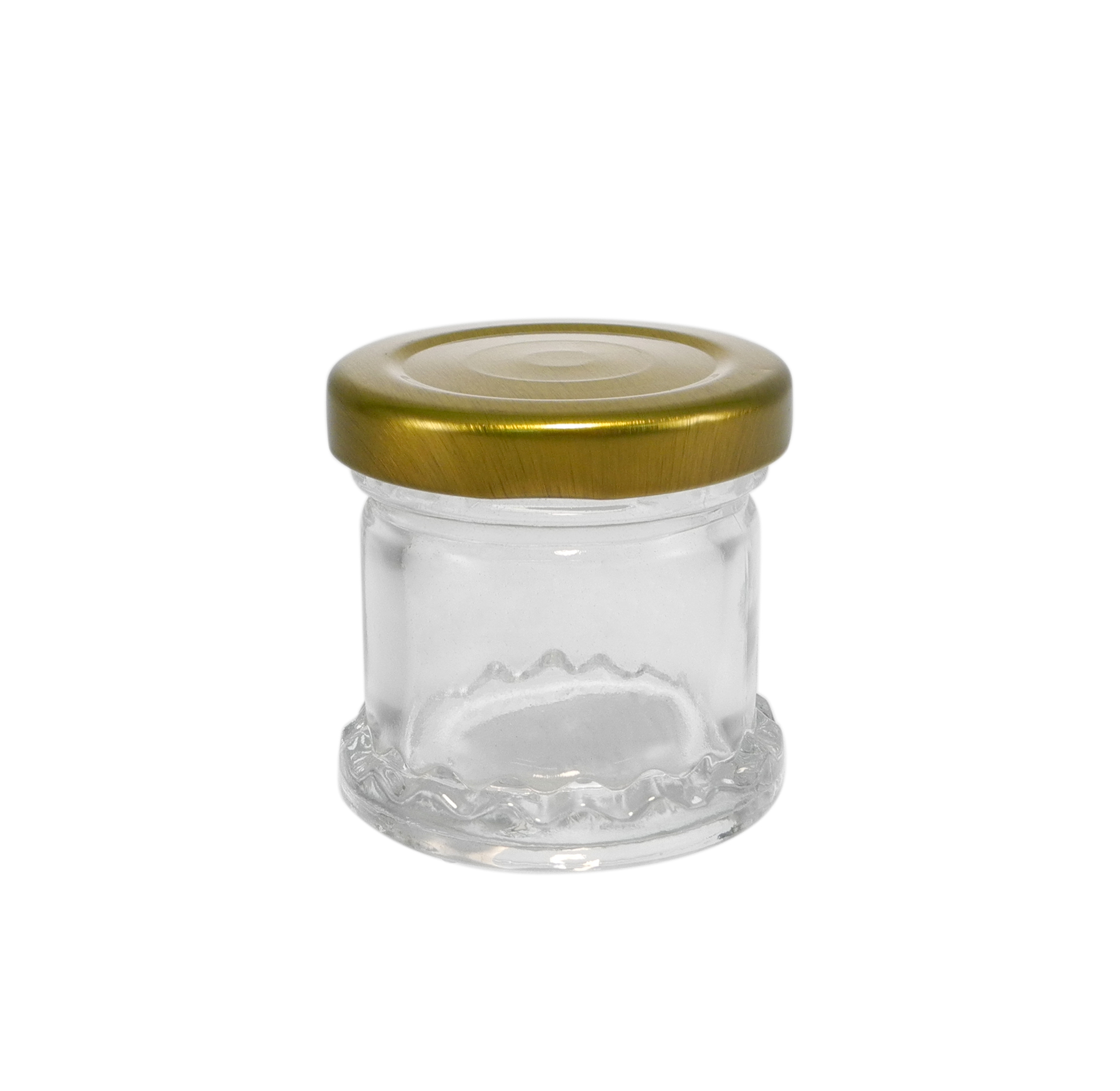 Bottom Patterned High Borosilicate Glass Storage Jar YD-STJ-122