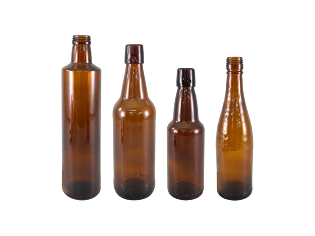 High-transparency Brown Glass Bottle YD-BOT-032
