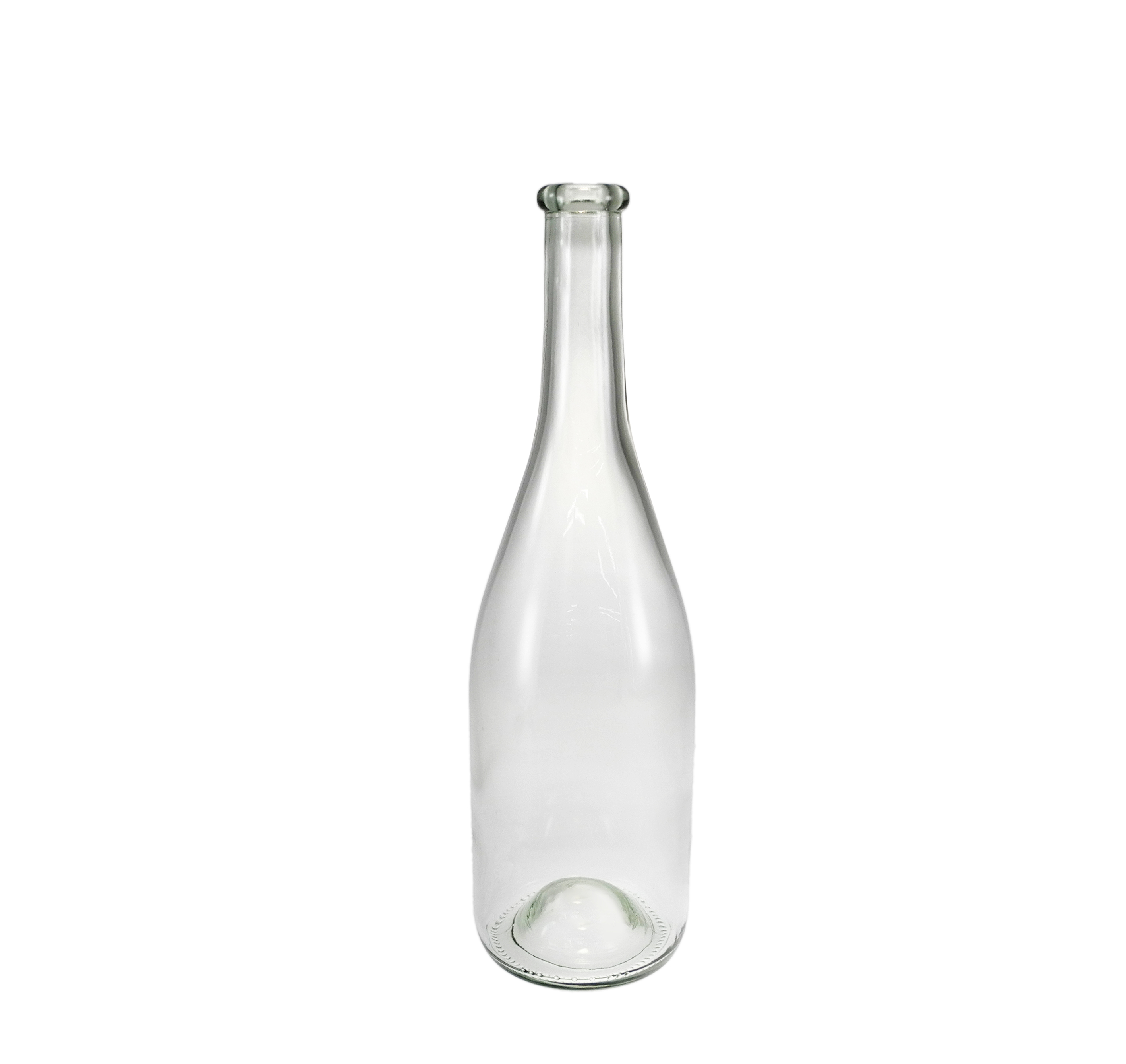 Cylindrical Transparent Glass Wine Bottle YD-BOW-015