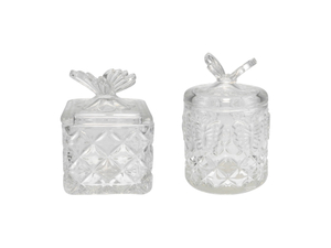 Butterfly Glass Cover for High Borosilicate Glass Storage Tank YD-STJ-171