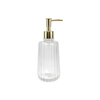 Transparent Vertical Striped Bathroom Bottle YD-BC-020