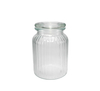 Different Material Lids for High Borosilicate Glass Storage Jars YD-STJ-186