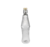 Vertical Striped Transparent Glass Clip Bottle YD-BOT-045