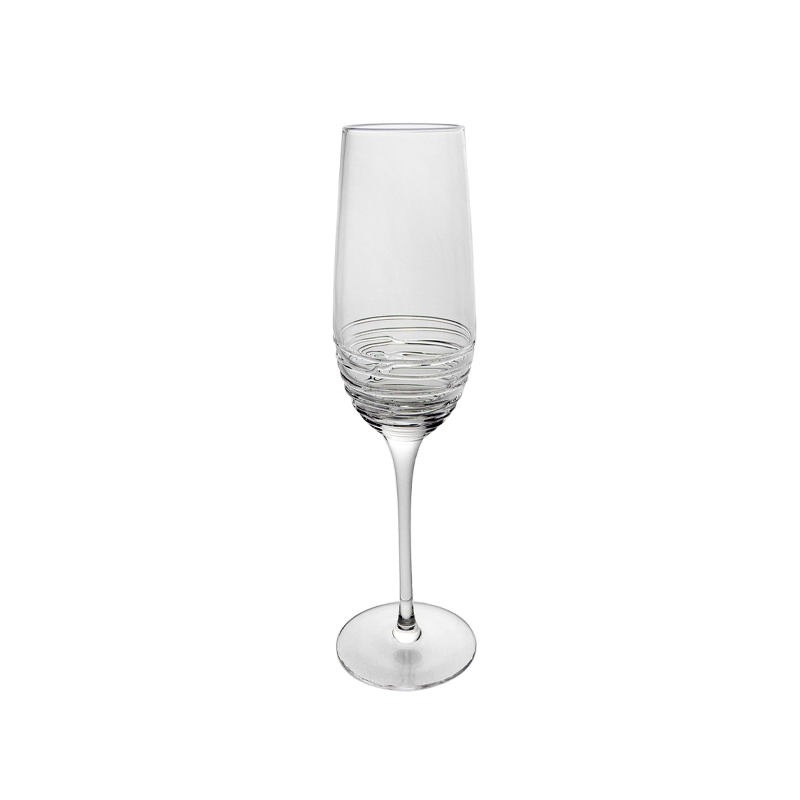 Line Embossed Wine Glass YD-PTC-042