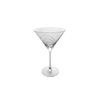 Transparent Triangular Cocktail Glass YD-PTC-049
