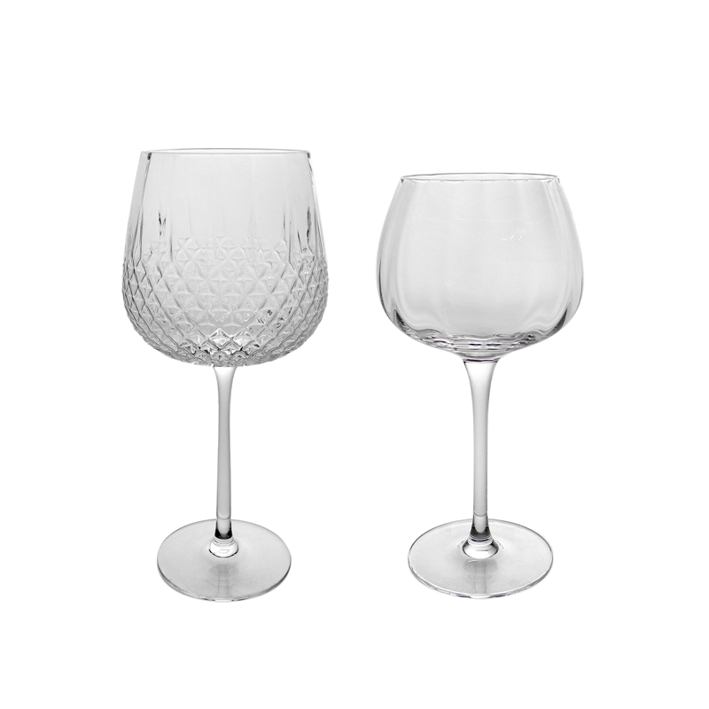 Embossed Textured Wine Glass YD-PTC-052