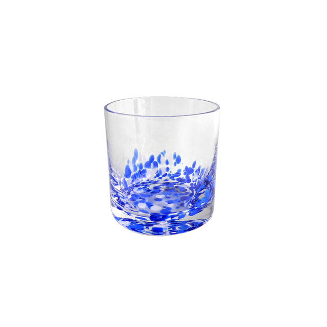 Blue Colored Glass Cup YD-CUP-073