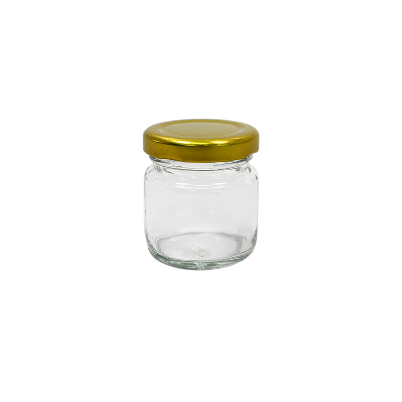 Exposed Material Gold-covered Storage Jar YD-STJ-055