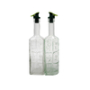Green Grouped Glass Oil Bottles YD-OVB-031
