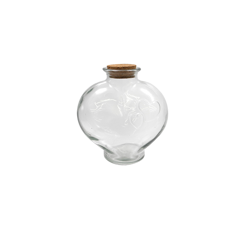 Wooden Stopper Glass Storage Jar YD-STJ-064