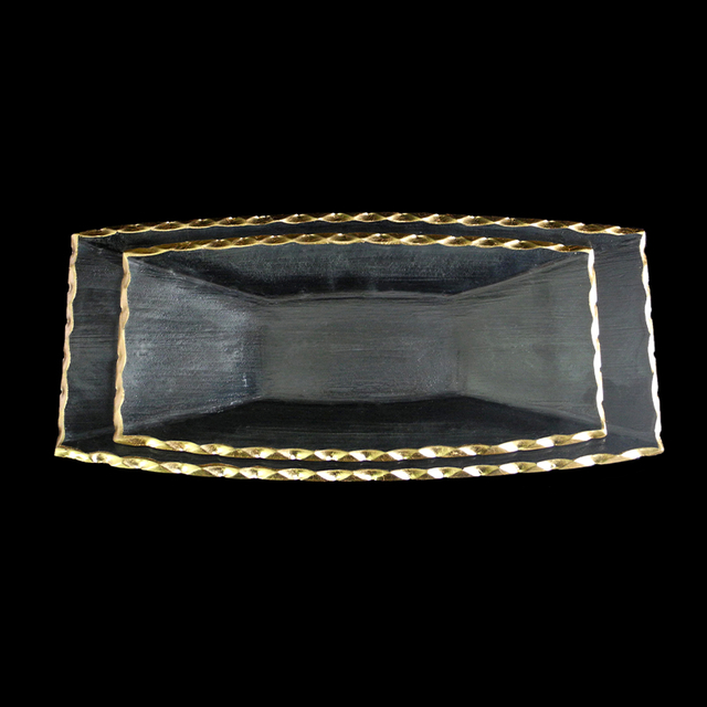 Rectangular Gold-painted Hot Bending Plate YD-HBP-019