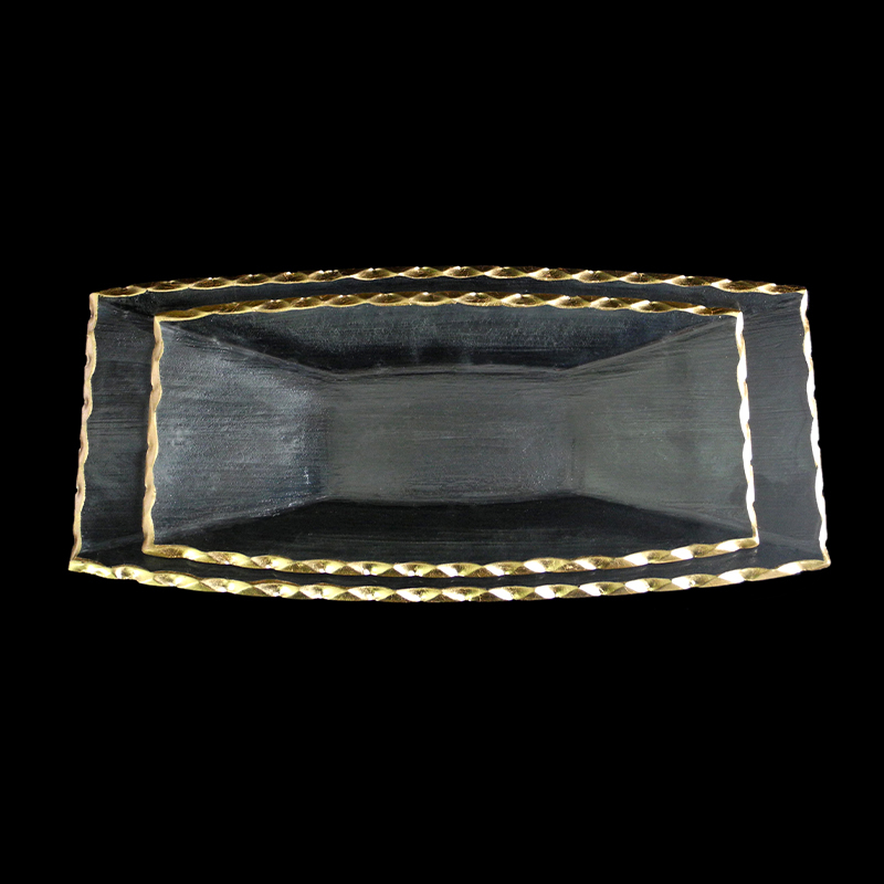 Rectangular Gold-painted Hot Bending Plate YD-HBP-019