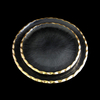 Circular Pattern Gold-painted Hot Bending Plate YD-HBP-028