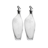 Embossed Special-shaped Glass Oil Bottle YD-OVB-015