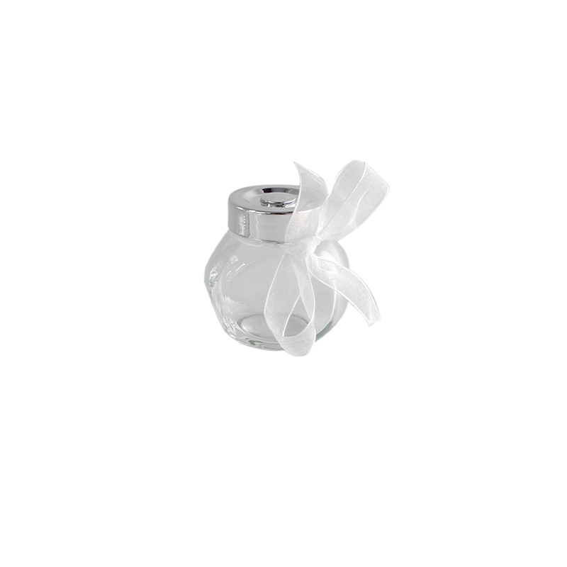 Ribbon Glass Storage Jar YD-STJ-035