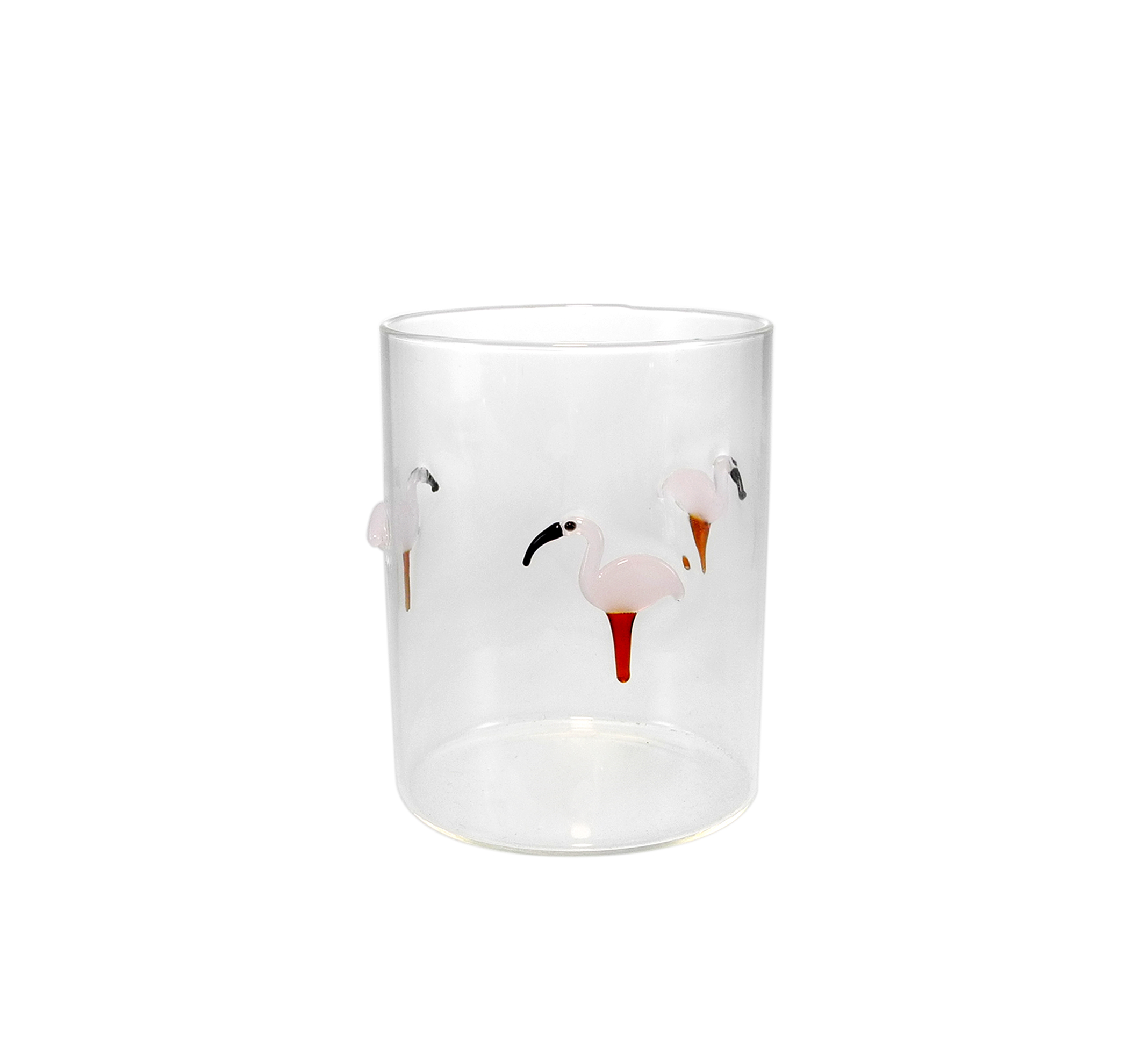 External Small Animal Sticker Glass Cup Made of High Borosilicate Glass YD-CPU-114