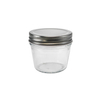 Shape Combination, Shiny Silver Stainless Steel Lid, High Borosilicate Glass Storage Tank YD-STJ-138