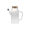 Polished Surface Scale Line High Borosilicate Glass Kettle YD-KEL-003