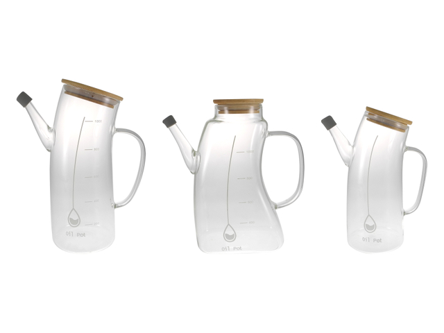 Scale Line High Borosilicate Glass Kettle YD-KEL-002