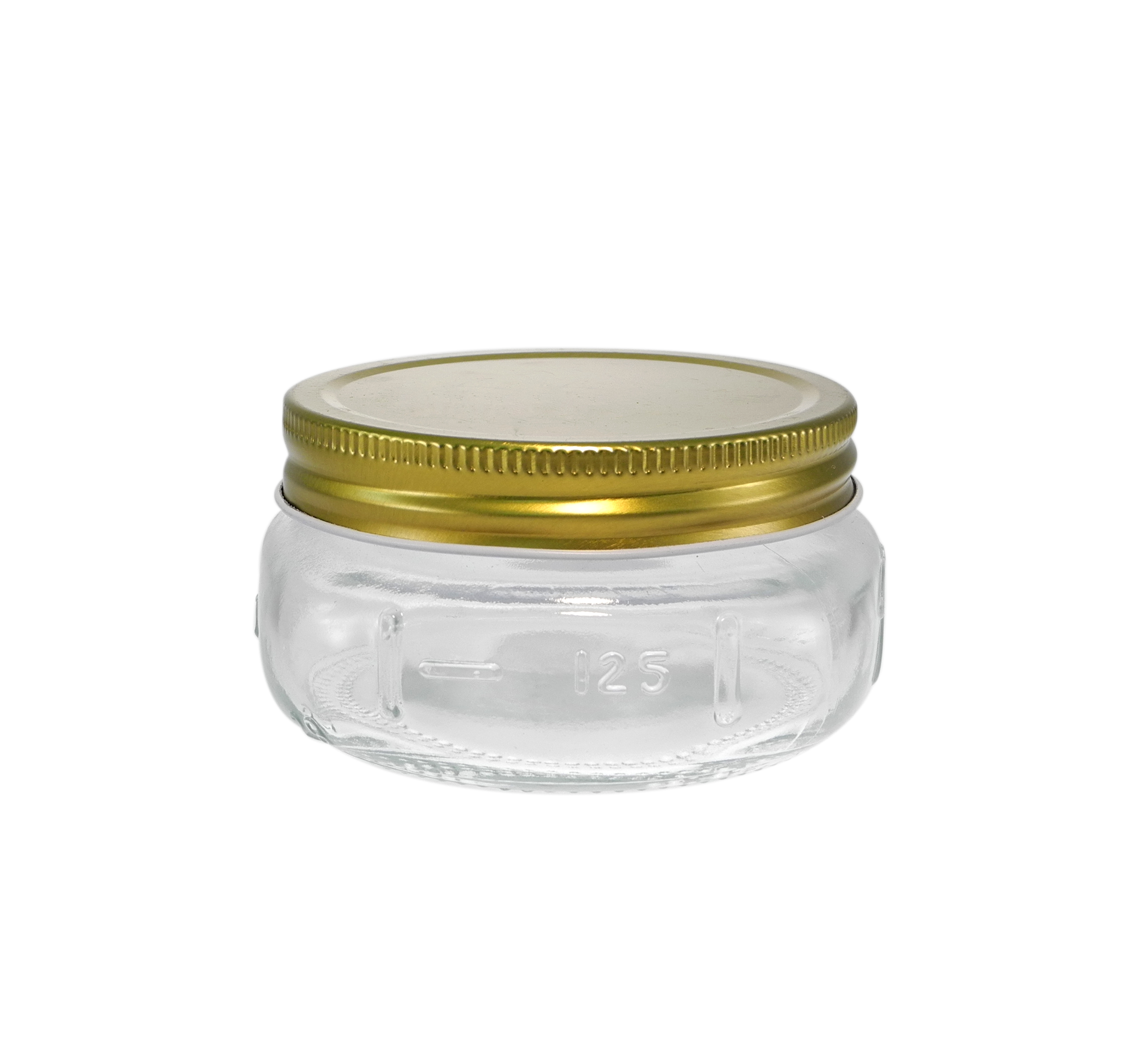 Small-sized Glossy High-boron-silica Glass Storage Container YD-STJ-121