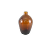 Dark Brown Relief Glass Bottle YD-BOT-033
