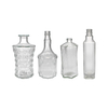 Oval Relief Glass Wine Bottle YD-BOW-016