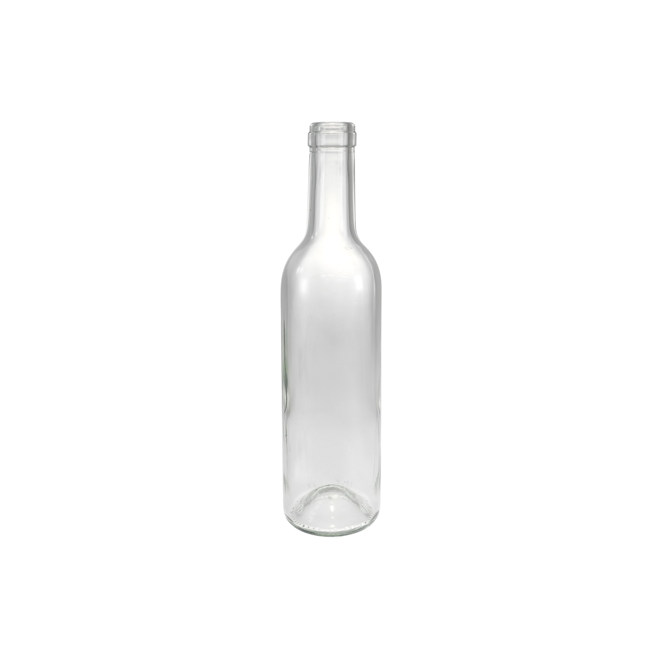 Transparent Non-relief Glass Wine Bottle YD-OW-013