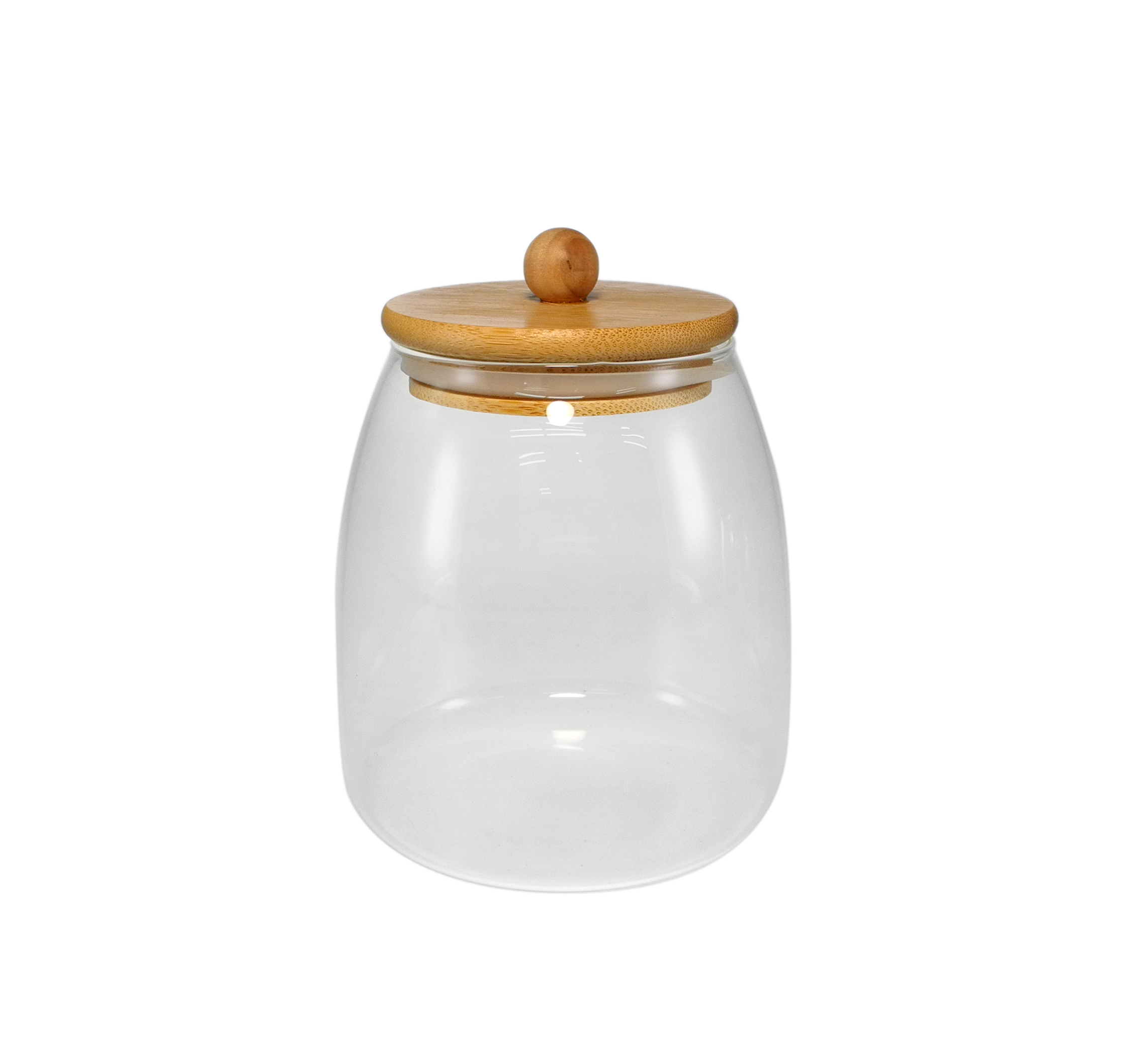 Cylindrical High Borosilicate Glass Storage Tank YD-STJ-087