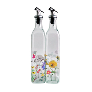 Flower Sticker Oil Bottle YD-OVB-021