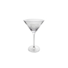 Transparent Triangular Cocktail Glass YD-PTC-049