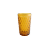 Yellow Diamond Pattern Glass Set YD-CUP-063
