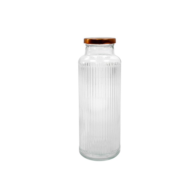 Transparent Glass Storage Jar YD-STJ-043
