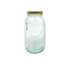 Colored Glass Storage Jar YD-STJ-042