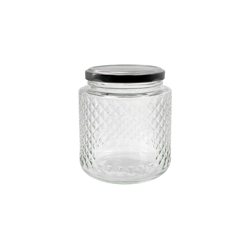 Diamond-patterned Storage Jar YD-STJ-058