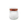Striped Brown Lid Storage Jar YD-STJ-057