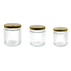 Textured Gold-covered Storage Jar YD-STJ-061