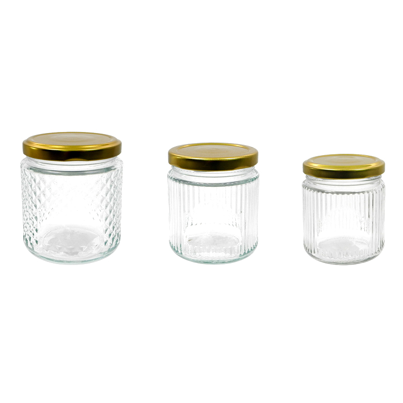 Textured Gold-covered Storage Jar YD-STJ-061
