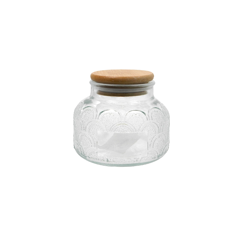 Exposed Material Texture Storage Jar YD-STJ-064