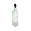 Textured Green Glass Oil Bottle YD-OVB-030
