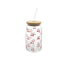 Printed Glass Straw Cup YD-CUP-081