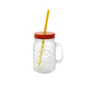 Fruit-shaped Glass Straw Cup YD-CUP-086