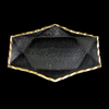 Hexagonal Gold-painted Hot Bending Plate YD-HBP-009
