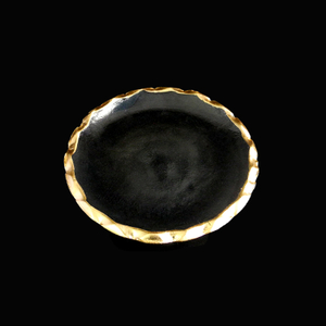 Round Gold-painted Hot Bending Plate YD-HBP-036