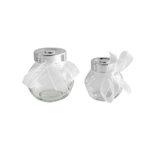 Ribbon Glass Storage Jar YD-STJ-035